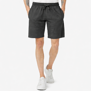 Pantalones Cortos Deportivos de Algodón Francés para Hombre |   Pantalones Cortos Deportivos Transpirables |   Logotipo Personalizado con Patrón Impreso |   Moda Casual al por Mayor OEM - Product Image 2