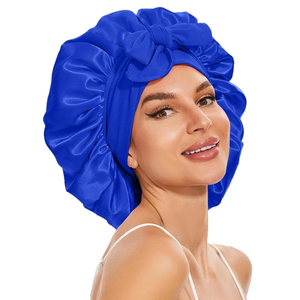 Satin <b>Bonnet</b> Silk <b>Bonnet</b> Adjustable <b>Bonnet</b> for Sleeping Hair <b>Bonnet</b> with Tie Band <b>Bonnets</b> for Women Men Hair <b>Bonnet</b> for Sleeping - Product Image 2