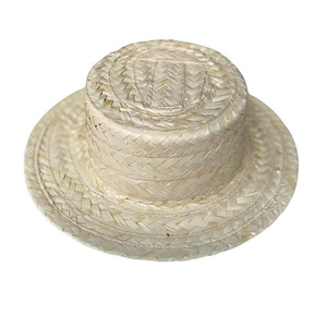 Chapeau de paille vert en feuilles de palmier à très large bord pour l'été, la plage, le surf, le style cowboy, pour usage extérieur, vente en gros - Product Image 5