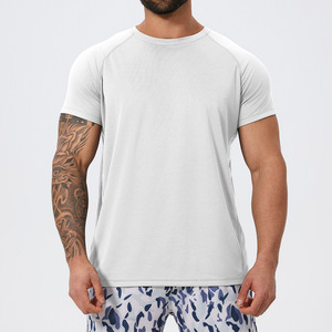 Short Sleeved Sports T-shirt Men's Quick Dry Running Clothes Training Top Fitness Clothes Casual Clothes <b>Tshirts</b> - Product Image 5