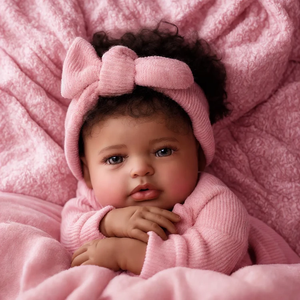<span class=keywords><strong>Muñeca</strong></span> Reborn Silenciosa Babeside Laney <span class=keywords><strong>de</strong></span> 20 Pulgadas, Niña Afroamericana, Extremidades <span class=keywords><strong>de</strong></span> Vinilo, Cuerpo <span class=keywords><strong>de</strong></span> <span class=keywords><strong>Tela</strong></span> Suave, Muñecas Reborn Realistas - Product Image 1