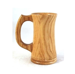 Handmade Wooden Mug Natural Solid Wood Coffee <b>Cup</b> Rustic Design Eco Friendly Drinkware for Tea Coffee Juice - Product Image 3
