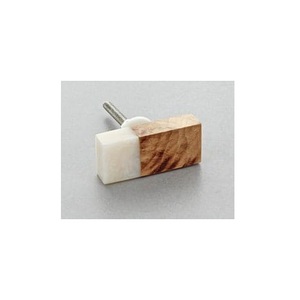 Bouton de meuble élégant en bois et résine époxy, nouveau produit, design élégant, boutons personnalisables, emballage sur mesure - Product Image 3