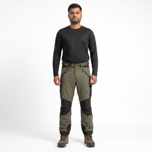 Technical <b>Work</b> Trousers Poly Cotton Ripstop <b>Cargo</b> Safety <b>Pants</b> for Tradesmen - Product Image 1