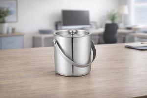 Juego de Cubiteras de Acero Inoxidable Martillado de Primera Calidad, Diseño Sostenible, Capacidad de 5L, Diseño Tradicional para Bebidas Elegantes en Fiestas - Product Image 2