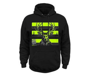 Sudadera con Capucha de Alta Visibilidad Personalizada 100% Poliéster para Hombre, Sudadera con Capucha Reflectante de Seguridad Laboral - Product Image 1