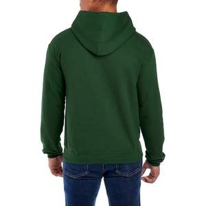 Sweat-shirt à capuche pour homme doublé en sherpa, 100 % coton écologique, intérieur moelleux et chaud, style streetwear hiver - Product Image 3