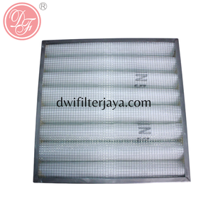 Filtro de Panel Primario Plegado de Fibra Sintética G4, Marco de Acero Galvanizado, Aluminio y Acero Inoxidable, Temperatura Máxima 150F, Nuevo, Gran Venta - Product Image 3