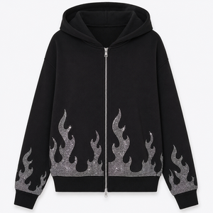 Hoodie court tricoté pour femme, pour la course et l'entraînement, vêtements décontractés, sportswear 2026, ensembles de survêtements courts - Product Image 2