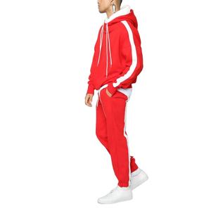 Vêtements de sport personnalisés pour hommes, survêtements, vente en gros, ensembles de sweat à capuche deux pièces Streetwear imprimé pour l'hiver - Product Image 3