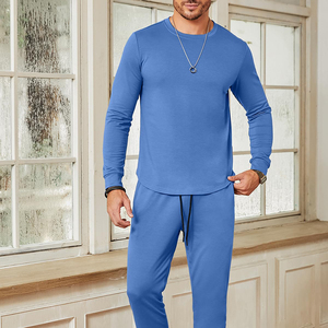 Conjunto de sudaderas a juego de último diseño para mujer, con logo personalizado, para entrenamiento y fitness, de talla grande, color verde, para hombre. - Product Image 6