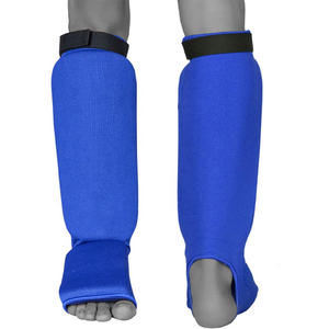 สนับแข้งผ้ารุ่นใหม่ สำหรับคาราเต้ MMA มวยไทย ฝึกซ้อมป้องกันการกระแทก - Product Image 1