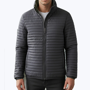 Quilted Bubble Puffer <b>Jackets</b> Lining Bomber Winter OEM <b>Jackets</b> Hiking Travelling Water Resistant Micro-Fleece Windbreaker <b>Jacket</b> - Product Image 3
