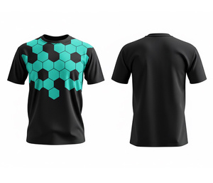 เสื้อยืดพิมพ์ลายแบบซับลิเมชั่นระดับพรีเมียม ผ้าระบายอากาศ แห้งเร็ว |   ไซส์ผู้ชาย ผู้หญิง และเยาวชน |   ชุดฝึกซ้อมน้ำหนักเบา แห้งเร็ว - Product Image 4