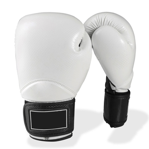 Guantes de Boxeo de Cuero Personalizados con Soporte para Muñeca, Cierre de Gancho y Bucle, Transpirables y Ligeros para Kickboxing, Artes Marciales Mixtas y Actividades al Aire Libre - Product Image 1