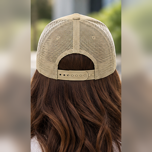 Wholesale OEM ODM Trucker Cap Unisex 6 Panel Cotton Twill Front Mesh Back Embroidery Logo Outdoor Trucker Caps Manufacturer - Product Image 4