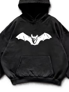 Men's <b>Gothic</b> Pullover <b>Hoodie</b> 100% Cotton Fleece Knitted Breathable Regular Fit Pocket Front Design Winter Casual Style - Product Image 2