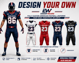 Uniforme de football américain personnalisé pour hommes, maillot d'équipe en sublimation, kit d'entraînement respirant, tenue de match, impression en silicone, uniforme de football - Product Image 3