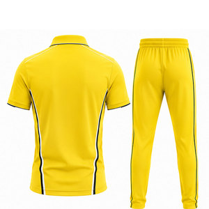 Paquete Completo de Uniforme de Cricket que Incluye Camiseta de Alto Rendimiento y Pantalones a Juego con Control Avanzado de la Humedad - Product Image 2