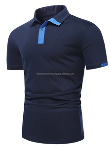 เสื้อยืดผู้ชายผ้าฝ้าย100% แขนสั้นเสื้อโปโล - Product Image 2