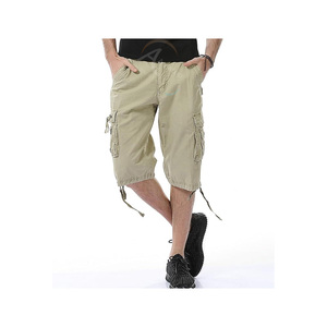 Custom Cargo Shorts Men Cotton Polyester Multi Pocket Shorts Casual Summer Outdoor Shorts OEM Manufacturer - Product Image 2