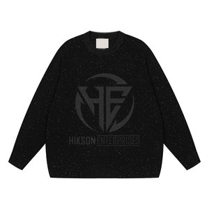เสื้อสเวตเชิ้ตขายดีที่สุด วัสดุดี ราคาถูก สีพื้น ทรงปกติ รับผลิตตามแบบ (OEM) ขั้นต่ำในการสั่งซื้อน้อย เสื้อคอกลมผู้ชาย - Product Image 4