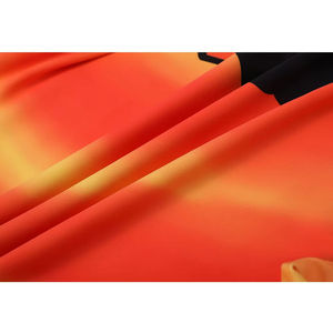 Men's Sublimated Wrestling Singlet Gradient Color Print Moisture Wicking <b>Polyester</b> Fitted Sleeveless All Seasons Apparel - Product Image 3