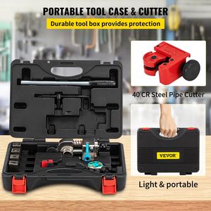 Herramienta abocinadora de líneas de freno de 45 grados para abocinado simple y doble, para tubos de 3/16'', 1/4'', 5/16'' y 3/8'' - Product Image 6