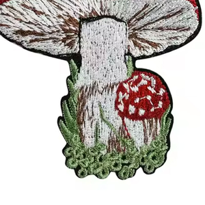Meilleures ventes : Patchs brodés 3D personnalisés à motif floral couleur unie, faible MOQ, sur tissu toile thermocollant, vente en gros - Product Image 6