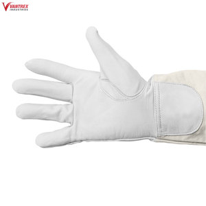 Beekeeper <b>Gloves</b> Protective Beekeeping <b>Gloves</b> Leather Goatskin Mesh Bee Keeping Vented Long Sleeves Beekeeping Equipment - Product Image 6