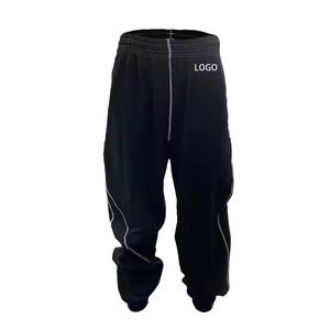 Pantalons de survêtement surdimensionnés pour hommes, pantalons de survêtement de haute qualité pour l'hiver, pantalons de jogging pour hommes, pantalons de survêtement décontractés - Product Image 1