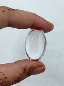 Pierre précieuse naturelle en cristal blanc transparent, magnifique pierre lourde de 58,73 carats pour la fabrication de bijoux - Product Image 2