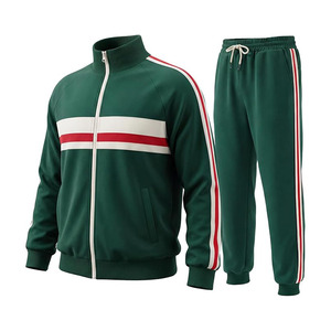Men's Track Suit 2 Piece Long Sleeve Sweatsuit for Men Casual Full Zip Outfits Jogging Suit Jacket Pants <b>Set</b> - Product Image 1