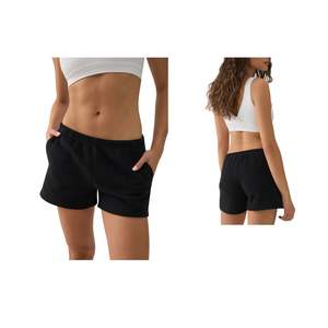Shorts de sport pour femmes, taille haute, élastique, pour l'entraînement et la course à pied, fournisseur OEM de marques privées - Product Image 1