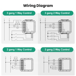 Uemon Mini ZigBee 3.0 nhà thông minh rèm không dây mô-đun 100W CN; gua Wifi Android Con lăn màn trập mù điện cho khách sạn - Product Image 6