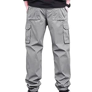 Pantalones de Trabajo Personalizados para Hombre, Pantalones Cargo Resistentes con Múltiples Bolsillos, Cintura Elástica, Transpirables, de Secado Rápido, Venta al Por Mayor, Marca Privada - Product Image 4
