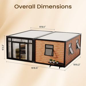Maisonnette Extensible – Maisonnette de 369 pieds carrés LIVRAISON GRATUITE À TOUT LE MONDE - Product Image 2