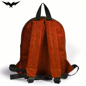 Mochila Impermeable con Diseño de Logotipo Personalizado y Material Brillante para Estudiantes, Bolsa de Baile Elegante con Respaldo Acolchado y Correas Ajustables - Product Image 3