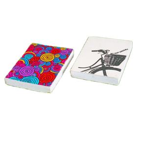 Journal de bien-être en papier Deckle fait à la main grimoire cahier imprimé personnalisé de fabrication indienne - Product Image 1