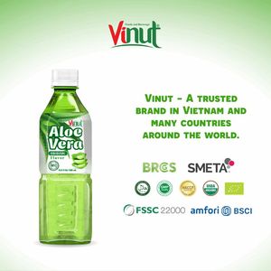 เครื่องดื่มว่านหางจระเข้ วินุต รสออริจินัล แบบ NFC บรรจุขวด PET รับผลิตแบบ OEM/ODM แบรนด์ส่วนตัว ขายส่ง - Product Image 3