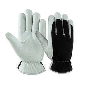 Gants de sécurité industriels de haute qualité, demi-doigts, en cuir, antidérapants, sans latex, pour écran tactile, résistants aux chocs, pour hommes et femmes - Product Image 5
