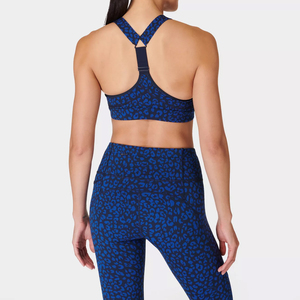 Women's High Support Simple Style Sport Bra for Yoga & Running Plus Size Breathable Quick Dry Spandex/Nylon Front Logo - Product Image 3