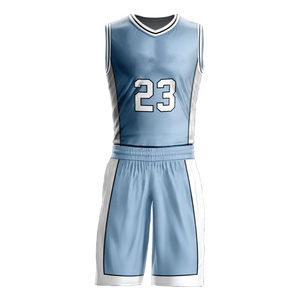 Vêtements de sport de basketball personnalisés de qualité supérieure maillots sublimés en polyester respirant shorts ensembles grande taille au design personnalisé - Product Image 5