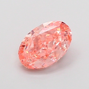 Élégant diamant rose ovale 1 carat, qualité VVS2, pierre précieuse rare, bijoux fins de qualité supérieure - Product Image 1