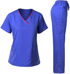 Ensemble de blouses médicales unisexe ANSIS STAR INDUSTRIES, très vendu, en polyester/rayonne tricotée, respirant, extensible, haute qualité, pour usage hospitalier - Product Image 5