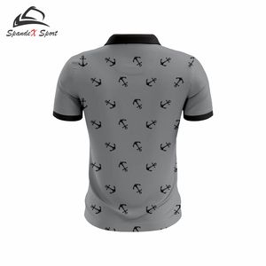 Camiseta Polo Personalizable, Transpirable, de Punto, con Mangas Cortas, Ropa de Trabajo Deportiva con Logotipo Impreso, Camisetas Personalizadas - Product Image 4