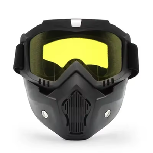 Gafas de Motocross Antipolvo, Gafas de Motocicleta Ajustables, Transpirables, Protección Facial Completa, Máscara Todoterreno para Motocicleta y Bicicleta de Montaña - Product Image 4
