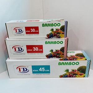 2026 New design High Quality PVC Cling Film for Food Plastic Cling Film Food Wrap with Cutter Stretch Film Wrap Eco-friendly - Product Image 3