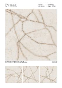 Luxury Decorative <b>Matt</b> Carving Porcelain Tiles 600X600MM 24X24 Vitrified Ceramic <b>Floor</b> Tiles for Modern Interior - Product Image 3