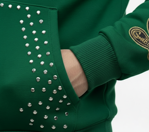 Sudadera con Capucha Personalizada para Hombre, Estilo Vintage, Bordada, Lavada, Decolorada por el Sol, Talla Grande, 100% Algodón Orgánico, Servicio OEM - Product Image 6